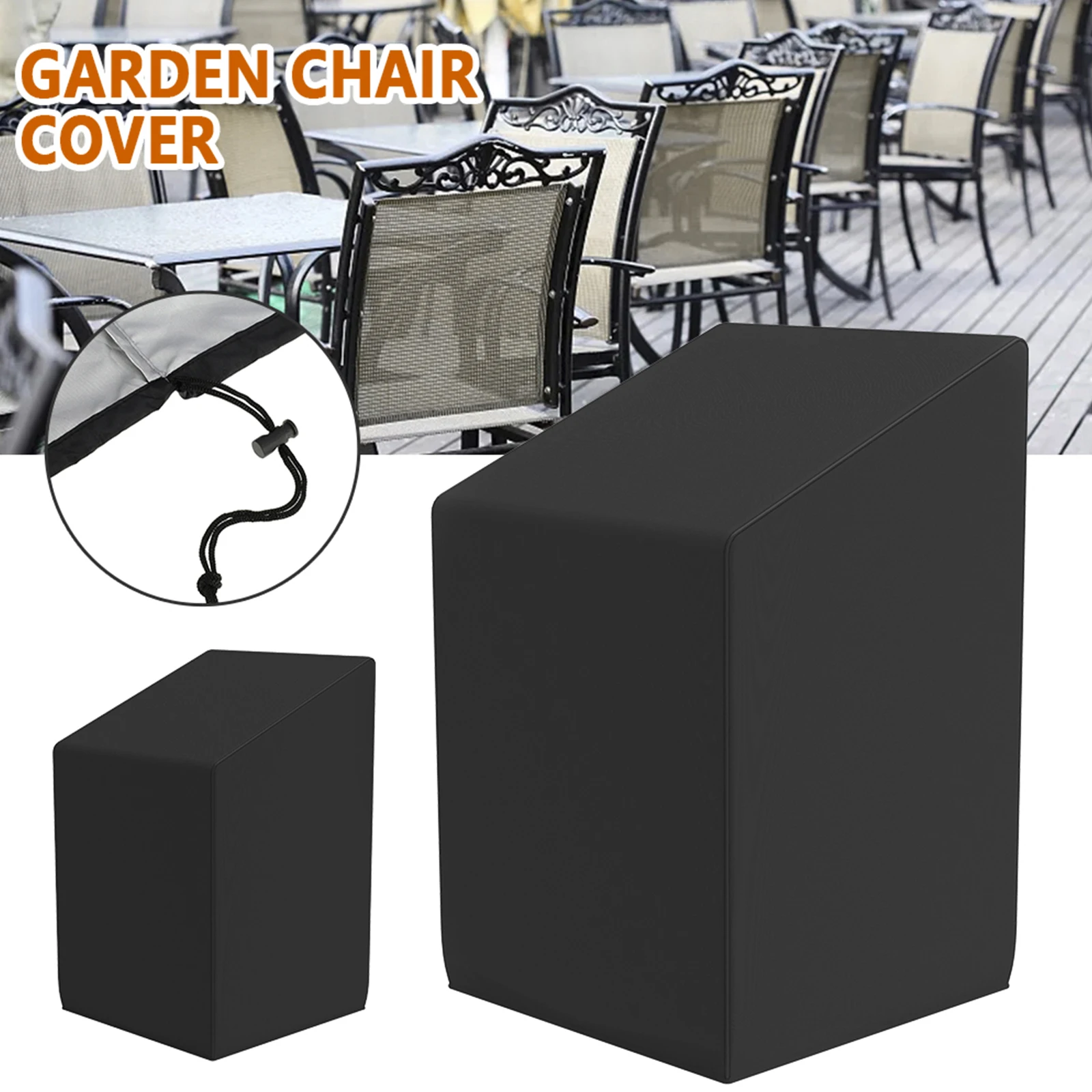 Outdoor Furniture Manufacturer - Stacked Chair Dust Cover with Storage