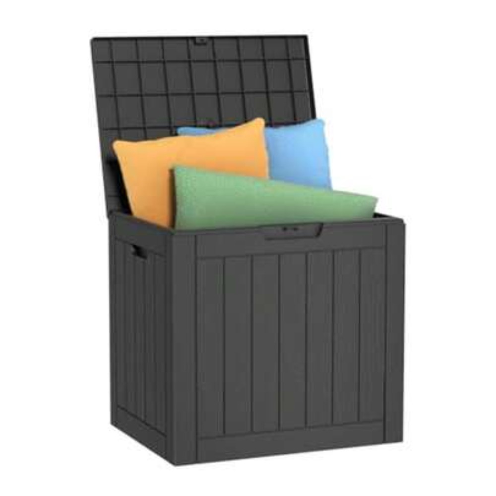 Outdoor Furniture Resin - 30 Gallon Deck Box Outdoor Storage