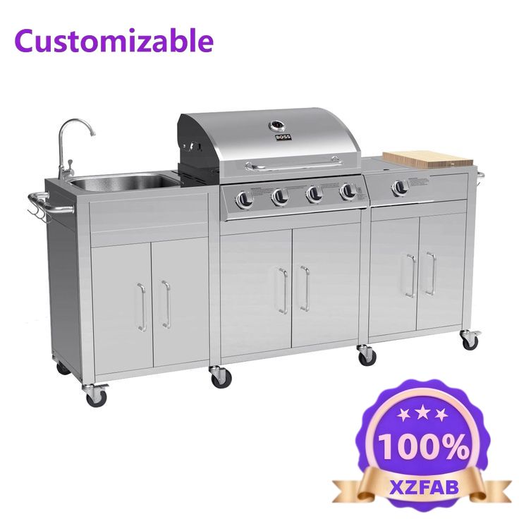 Outdoor Furniture Kitchener - Factory Direct 2026 Black Outdoor Kitchens