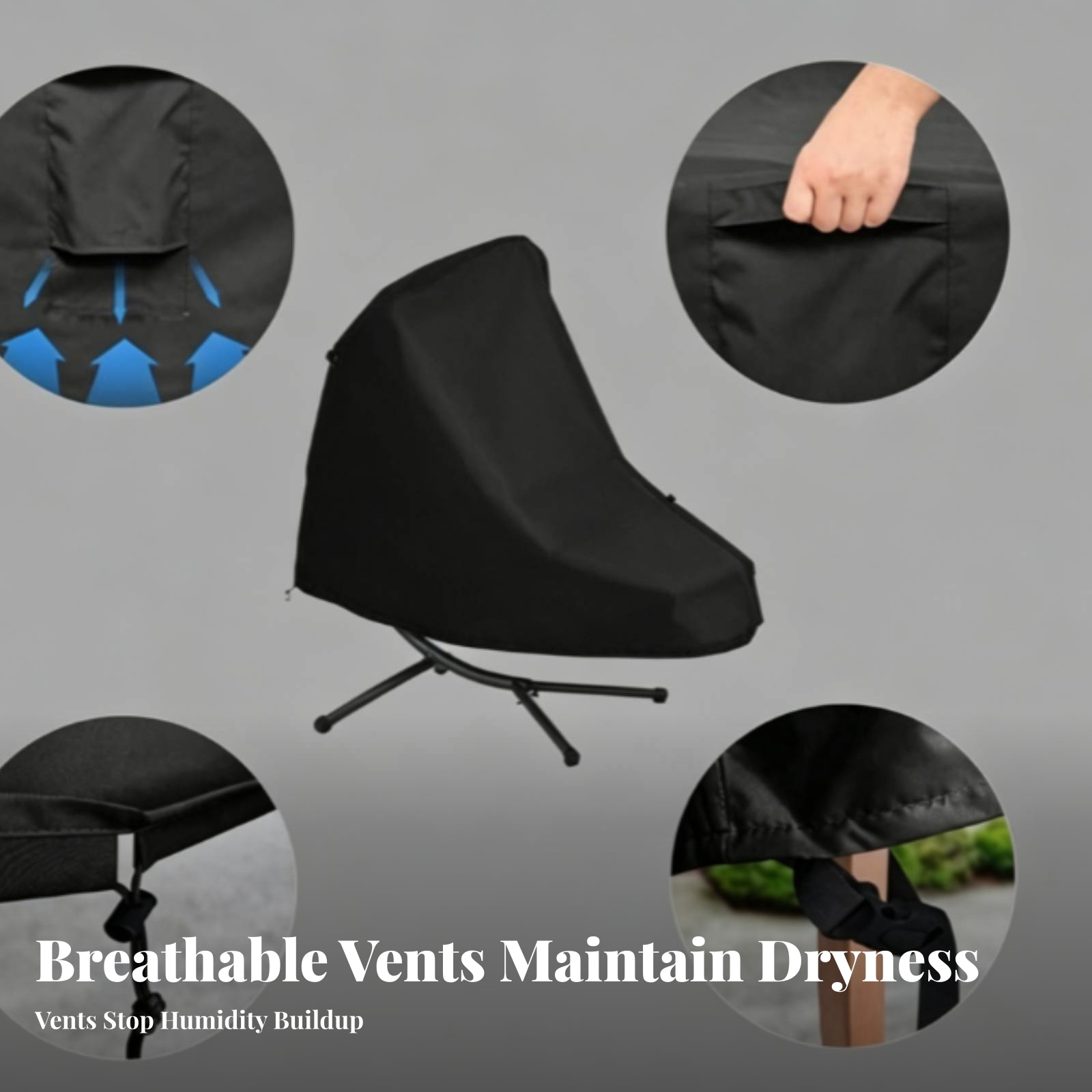 Suspended Chaise Cover Securin - Outdoor Furniture Sofa recension och pris