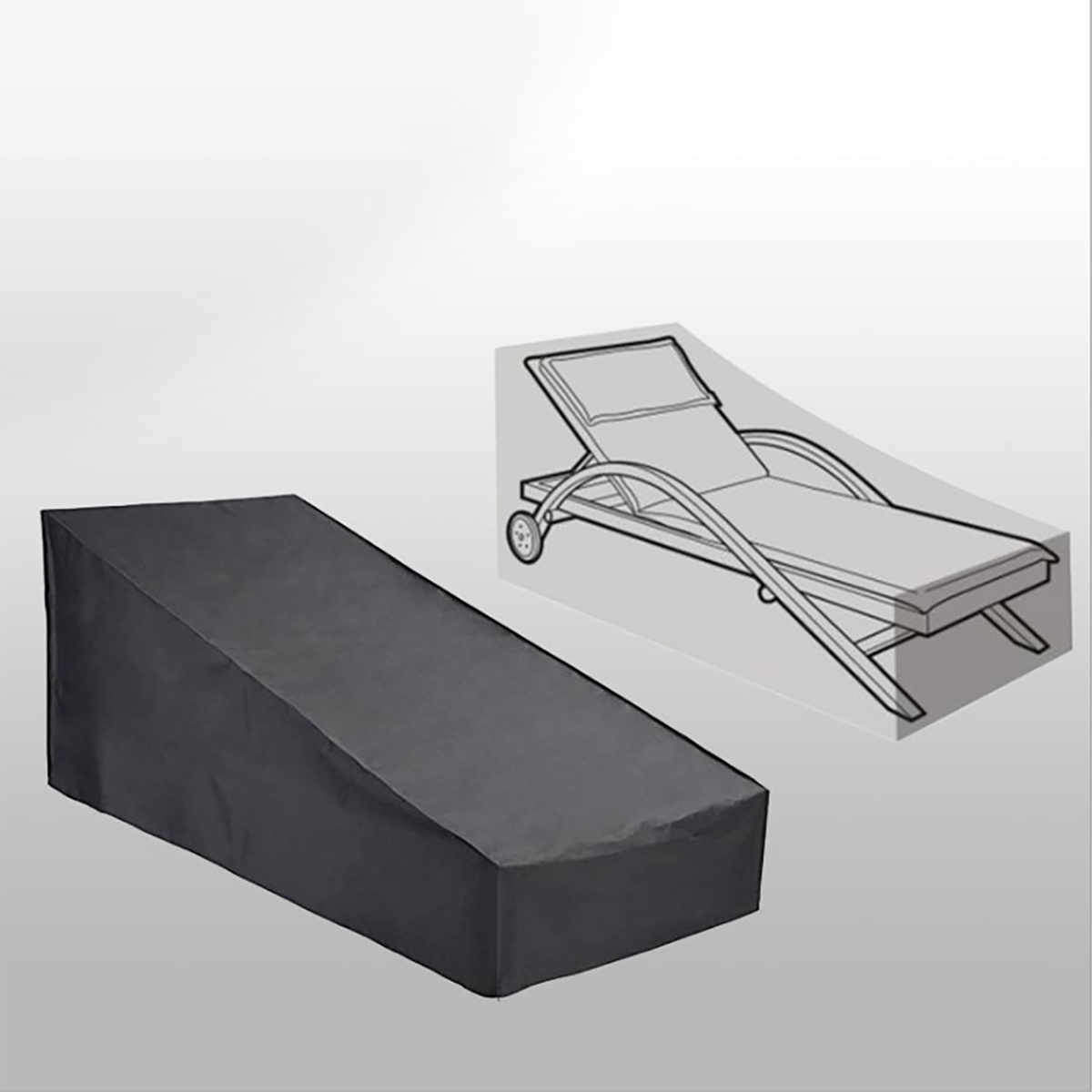 Oxford Fabric Sunlounger Cover - Outdoor Furniture Cover Waterproof recension och pris