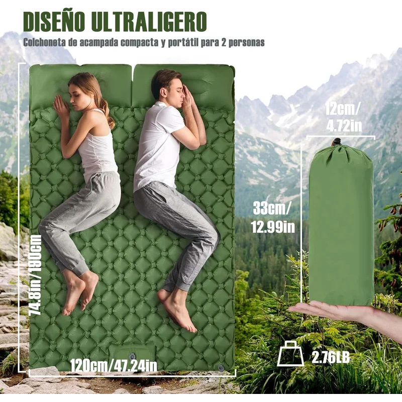 Hot Outdoor Camping Double Air - Outdoor Daybed Furniture recension och pris