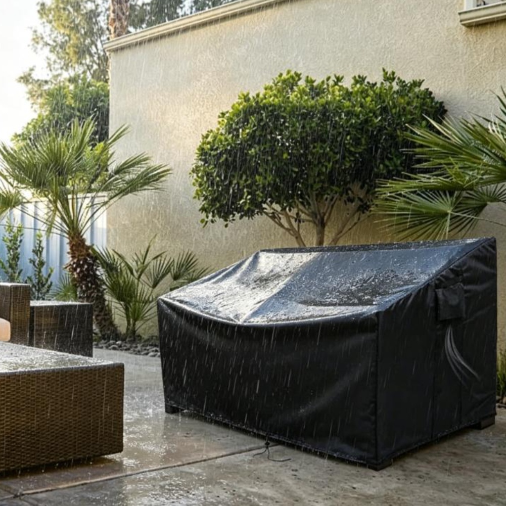 Heavy-Duty Patio Sofa Cover Wa - Outdoor Furniture Cover Waterproof recension och pris