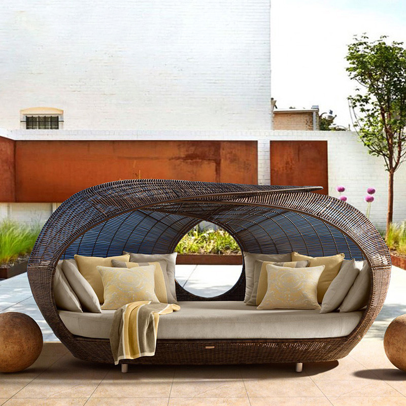 kv-Outdoor Hot Sale Good Quali - Outdoor Daybed Furniture recension och pris