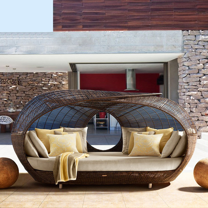 kv-Outdoor Hot Sale Good Quali - Outdoor Daybed Furniture recension och pris