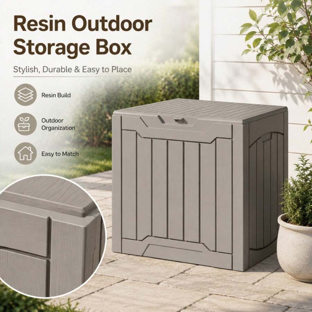 31 Gallon Waterproof Resin Out - Outdoor Furniture Resin recension och pris