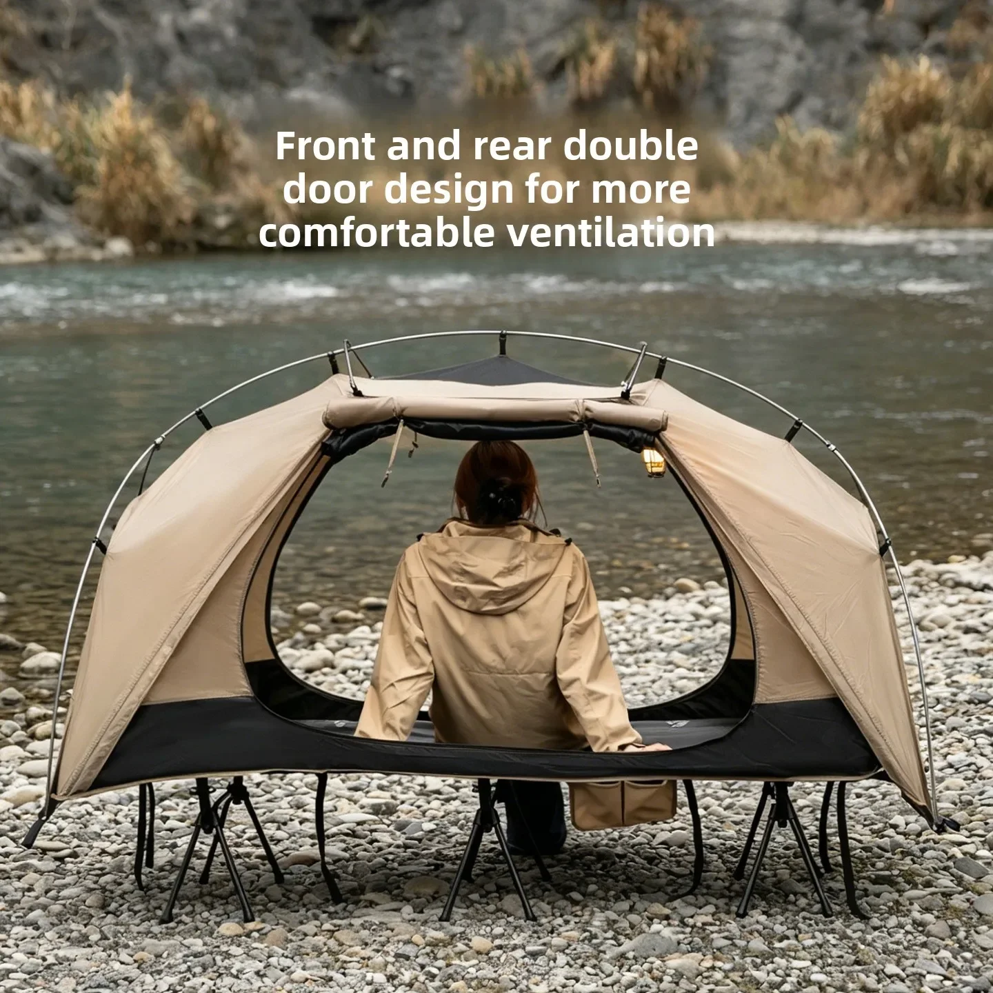 MOUNTAINHIKER Outdoor Camp Bed - Outdoor Daybed Furniture recension och pris