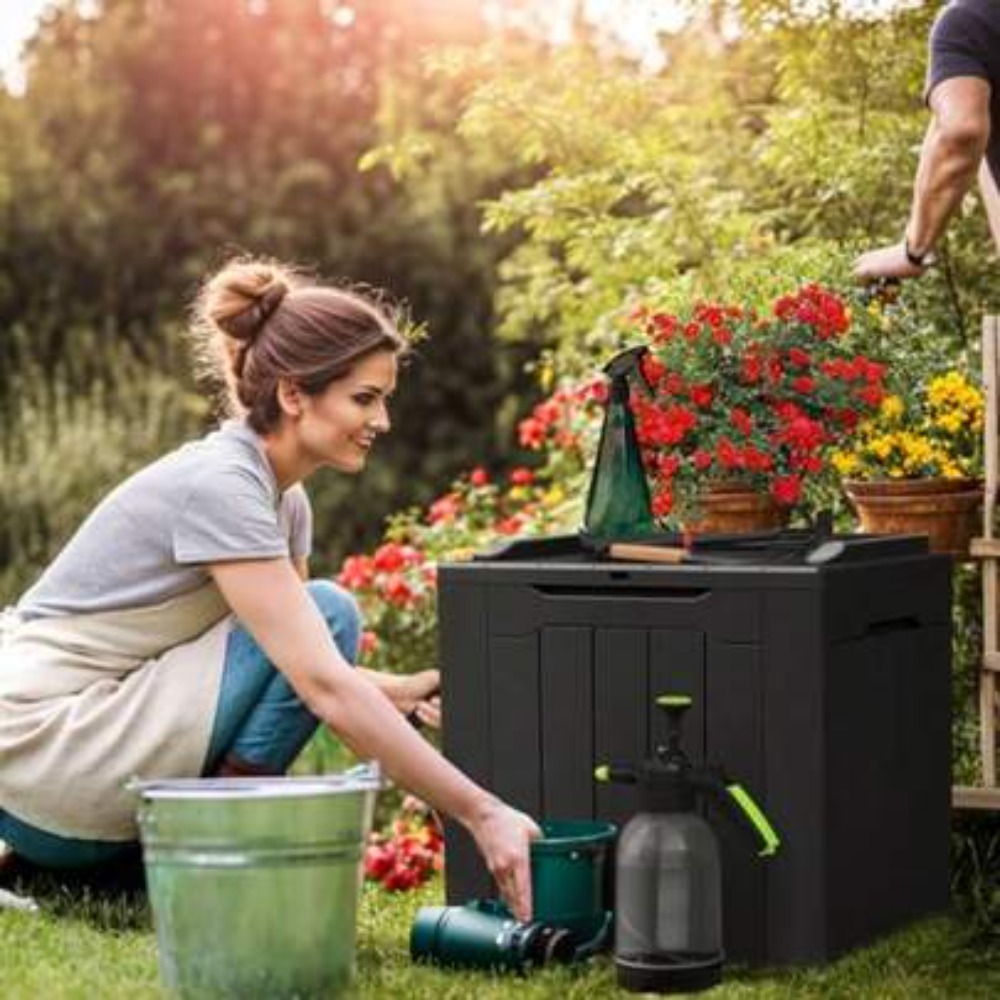 Waterproof Outdoor Storage Box - Outdoor Furniture Resin recension och pris