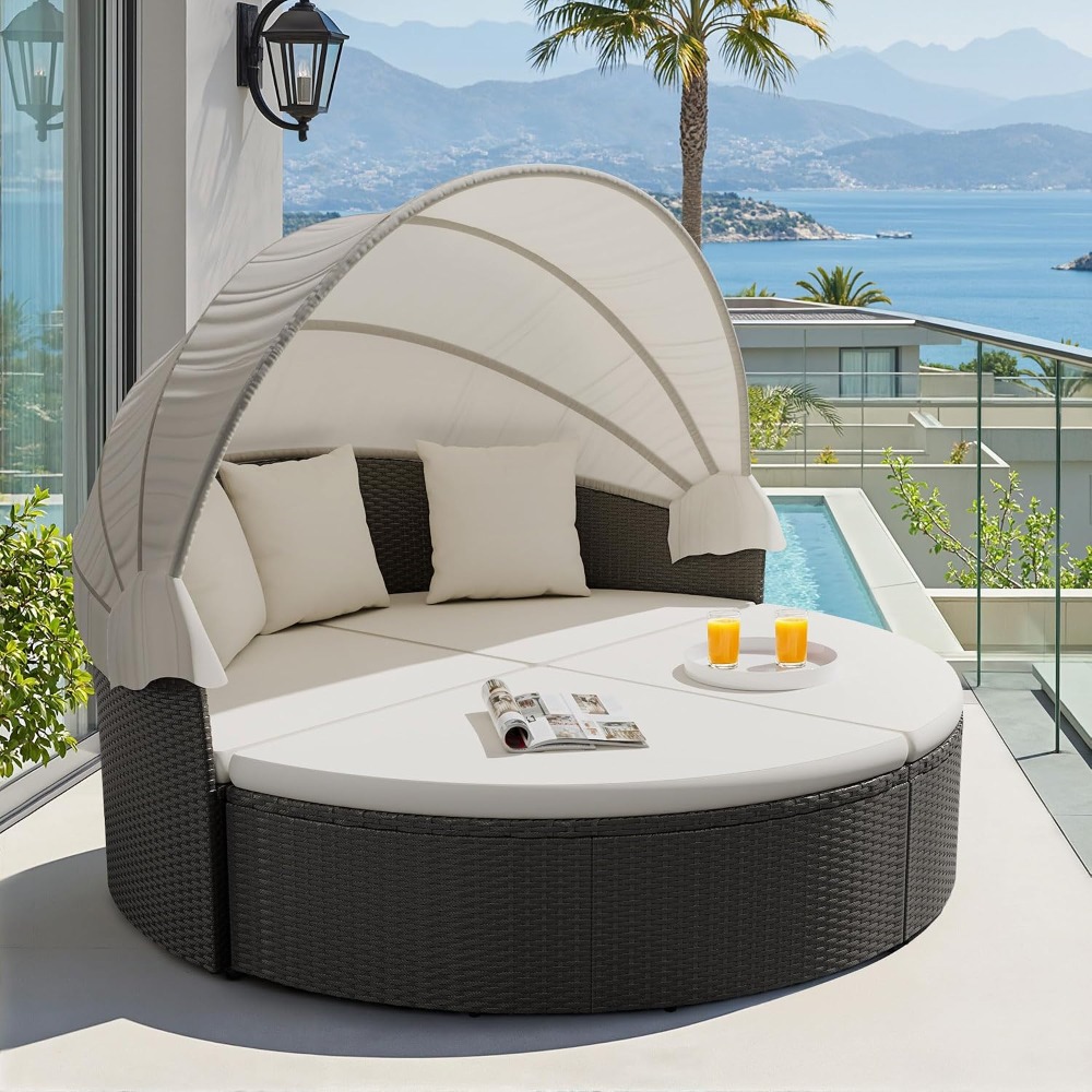 USA Stock Patio Furniture Outd - Outdoor Daybed Furniture recension och pris