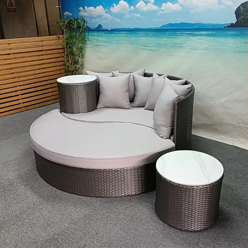 Factory Wholesale Raised Sun B - Outdoor Daybed Furniture recension och pris
