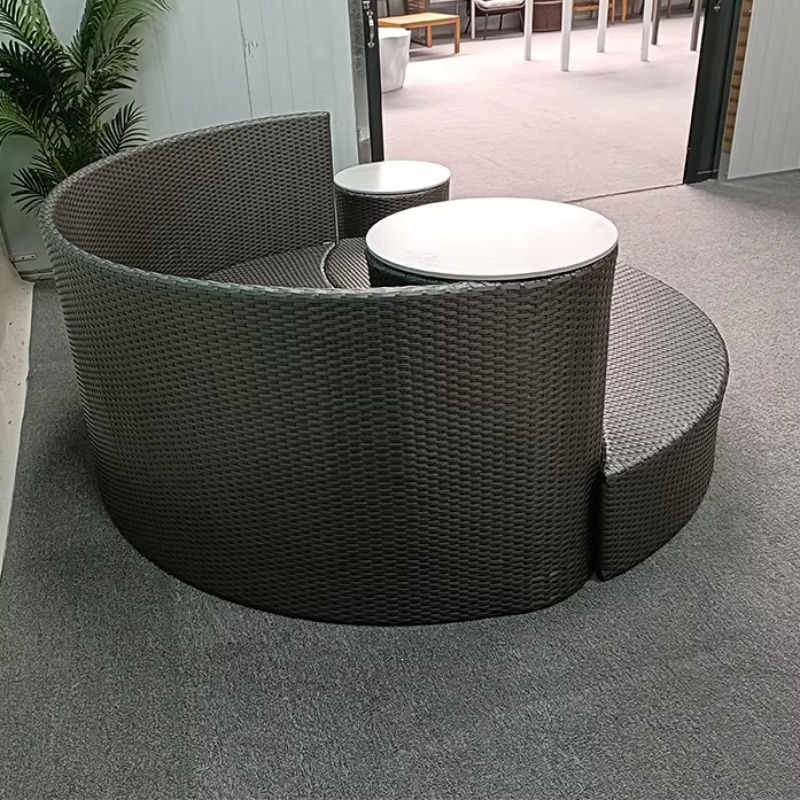 Factory Wholesale Raised Sun B - Outdoor Daybed Furniture recension och pris