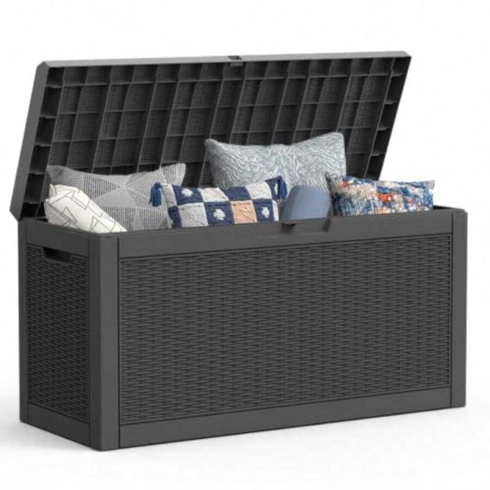Outdoor Storage Box Deck Box W - Outdoor Furniture Cushion recension och pris