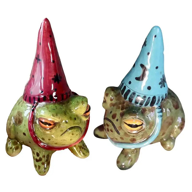 Witch Hat Little Frog Statue R - Outdoor Furniture Resin recension och pris