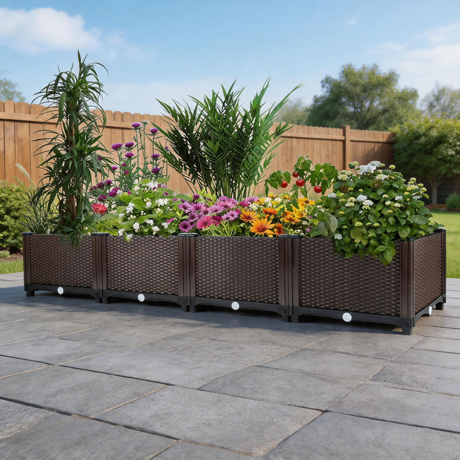 Self-Watering Raised Garden Be - Outdoor Daybed Furniture recension och pris