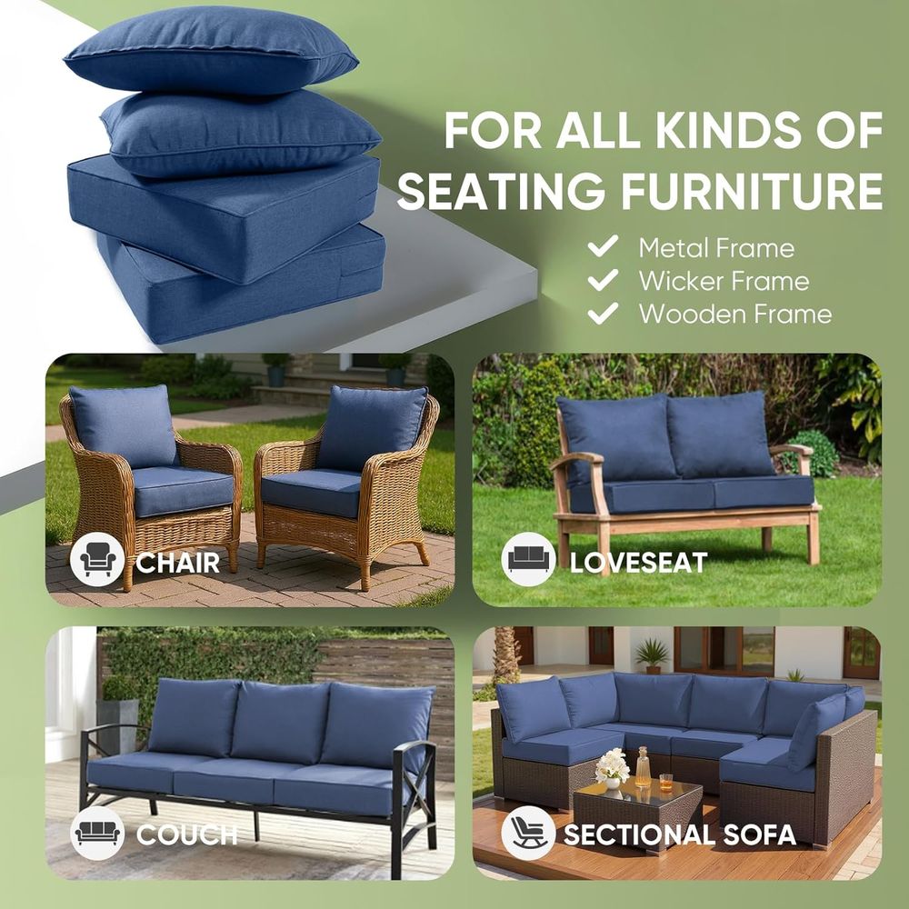 Outdoor Furniture Cushions, 6  - Outdoor Furniture Cushion recension och pris