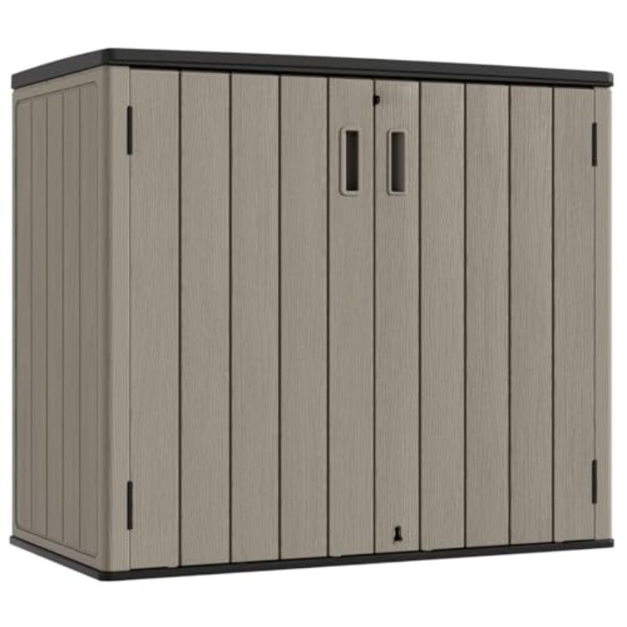 Outdoor Horizontal Storage She - Outdoor Furniture Resin recension och pris