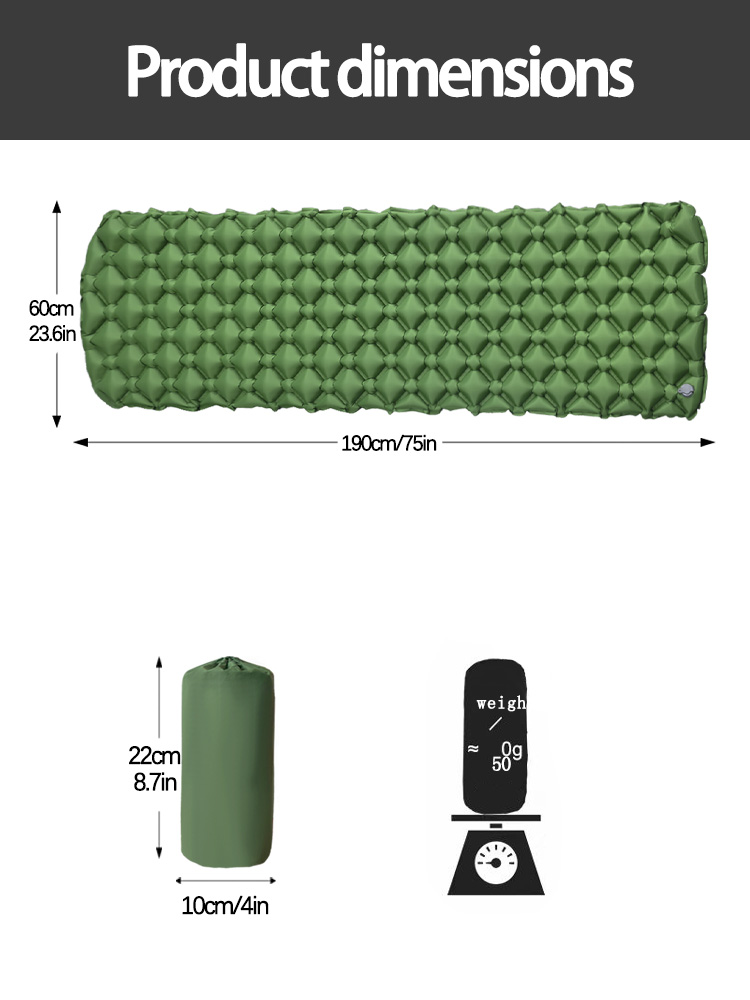 Camping Inflatable Mattress in - Outdoor Daybed Furniture recension och pris